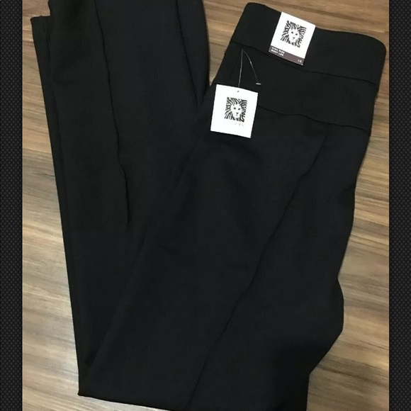 Anne klein Women pull on pants Size XL Black - Picture 5 of 7